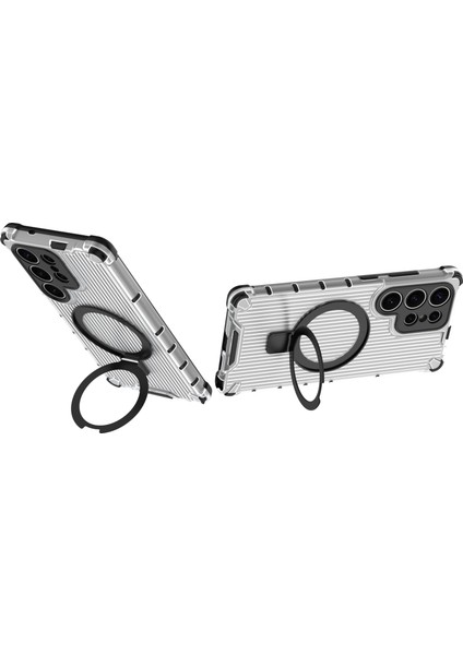 Samsung Galaxy S25 Ultra Telefon Kılıfı, Manyetik Darbeye Dayanıklı Telefon Kılıfı Kapağı ve Halka Tutucu Samsung Galaxy S25 Ultra (Yurt Dışından) fırsatları