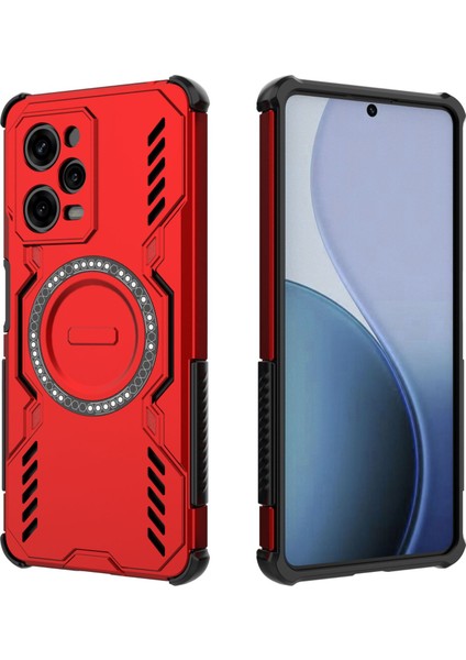 Xiaomi Redmi Note 12 Pro 5g Manyetik Telefon Kılıfı, Güçlü Manyetik Isı Dağıtıcı Telefon Kılıfı Kapağı Xiaomi Redmi Note 12 Pro 5g (Yurt Dışından)