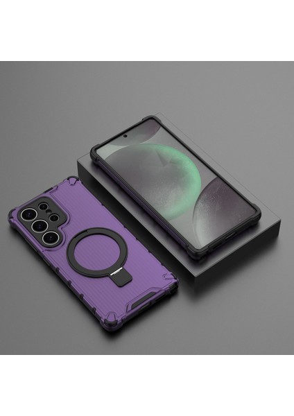 Samsung Galaxy S25 Ultra Telefon Kılıfı, Manyetik Darbeye Dayanıklı Telefon Kılıfı Kapağı ve Halka Tutucu Samsung Galaxy S25 Ultra (Yurt Dışından) fiyatları