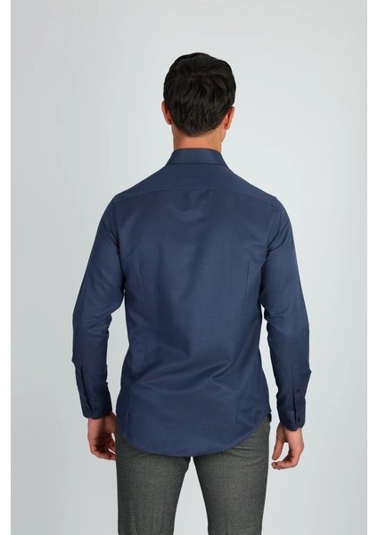 Gab C 506 Lacivert Erkek Gömlek modelleri