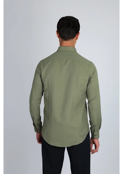 Oxford C 800 Yeşil Erkek Gömlek fırsatları
