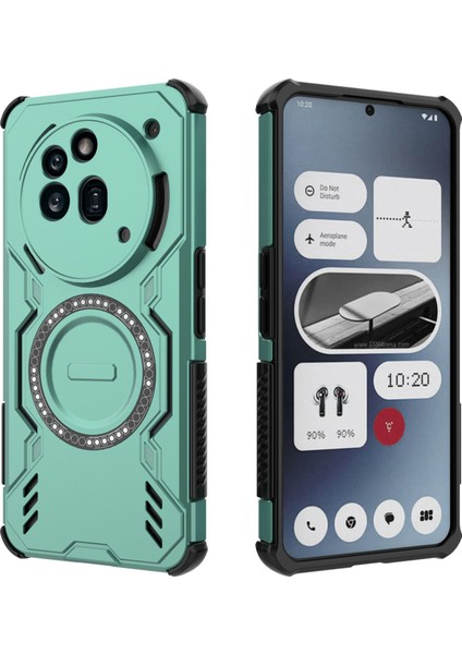 Nothing Phone 3A Pro Manyetik Telefon Kılıfı, Güçlü Manyetik Isı Dağıtıcı Telefon Kılıfı Kapağı Nothing Phone 3A Pro (Yurt Dışından) modelleri