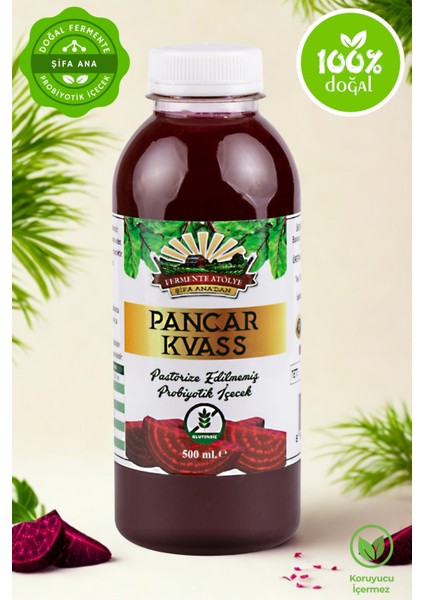 Pancar Kvass (500 Ml.) (Pet Şişede)