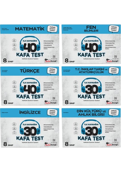 LGS 8.Sınıf Çöz Bitir Yaprak Test Tüm Dersler Set