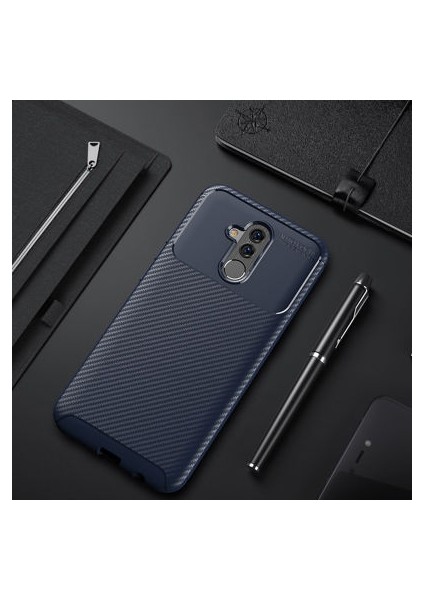 Huawei Mate 20 Lite Uyumlu Şık Vesperia Premium Silikon Kapak