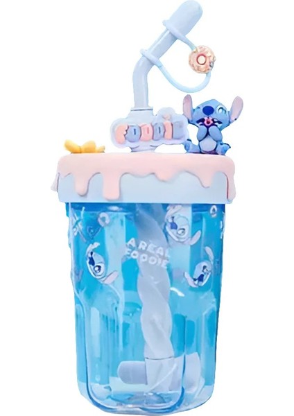 Disney Lilo&stitch Lisanslı Parti Serisi Pipetli Plastik Şişe fırsatları