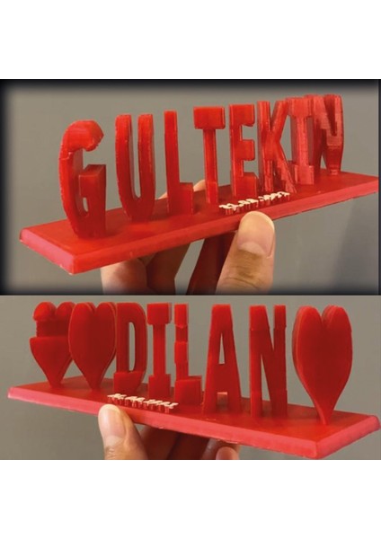 Perspektif Çift Isimliği - Kırmızı modelleri