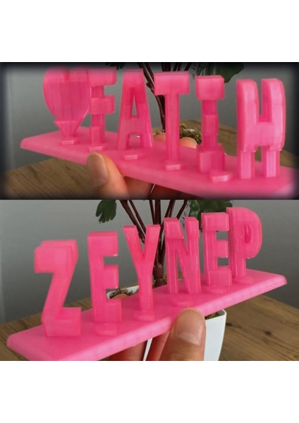 Perspektif Çift Isimliği - Pembe