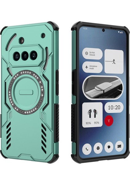 Nothing Phone 3A Manyetik Telefon Kılıfı, Güçlü Manyetik Isı Dağıtıcı Telefon Kılıfı Kapağı Nothing Phone 3A (Yurt Dışından) modelleri