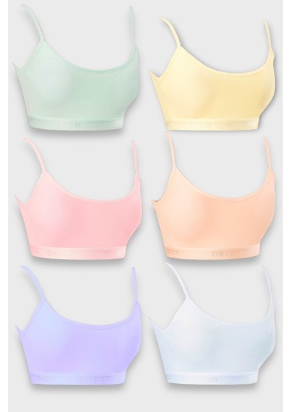 6'lı Genç Kız Sütyen Seti Kadınlar İçin Alıştırma İle Rahat Kullanım Sunar fiyatları