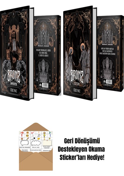 Özge Naz 2 Kitap Seti + Okuma Sticker'ları