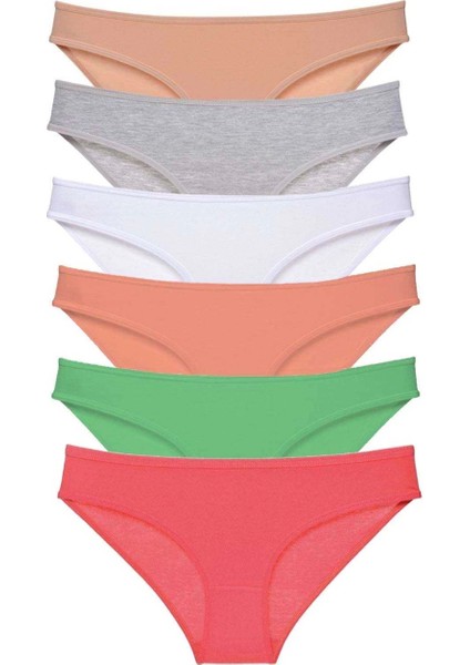 Yumuşak Dokunuşlu 6 Parça Kadın Slip Külot Seti fiyatları