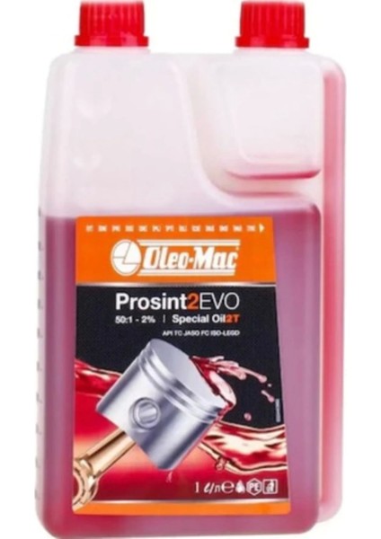 Oleomac PROSINT2EVO Iki Zamanlı Motor Yağı Ölçekli 1 Lt