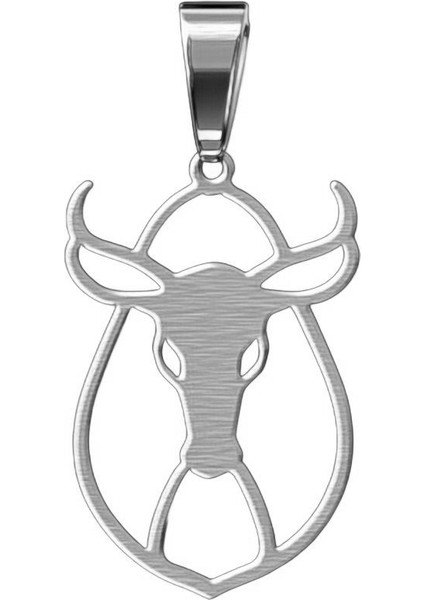 925 Ayar Gümüş Kolye Boğa SM8229 fiyatları