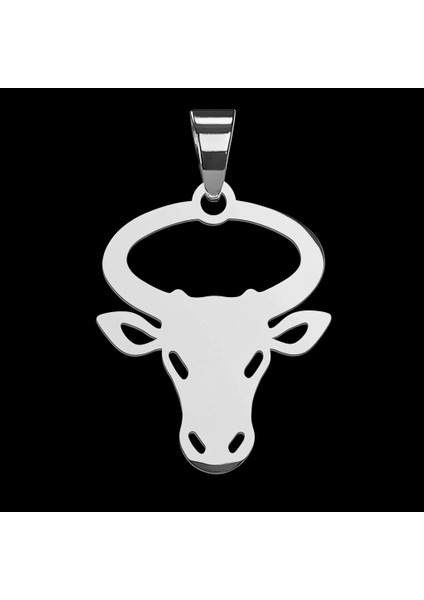925 Ayar Gümüş Kolye Boğa SM8230