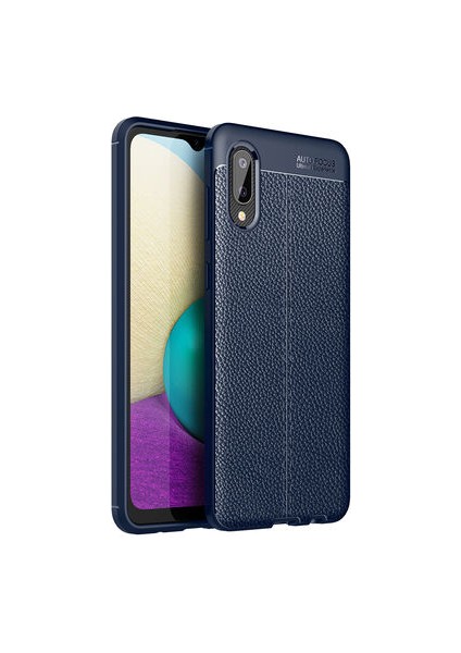 Samsung Galaxy A02 Kılıf Uzun Ömürlü ve Dayanıklı Dermiq Premium Esnek Lüks Silikon Kapak