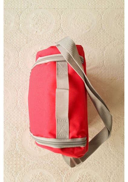 Termoslu Okul Beslenme Çantası Pembe Termal Lunch Box Çocuk Yetişkin indirimleri