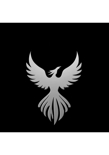 925 Ayar gümüş kolye anka kuşu SM7772