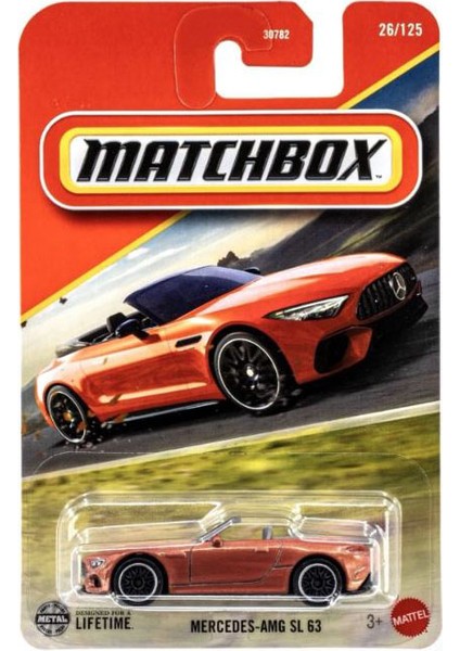 Mercedes Amg Sl 63 (1/64) Yurt Dışı Uzun Kartonet - 2025 Serisi