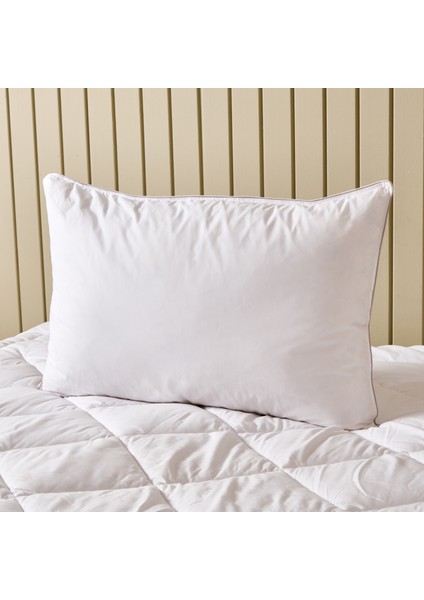 Soft Kaz Tüyü Yastık - Beyaz - 50X70 cm