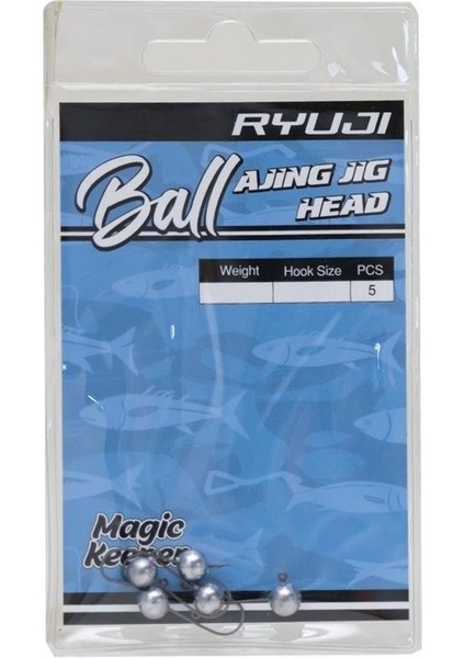Ball Ajing Jighead Iğne 1,5 Gr-No:10