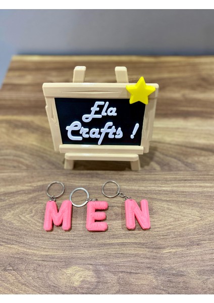 3D Balon Harf Anahtarlık Kişiye Özel Renkli ve Şık Tasarım Anahtarlık modelleri