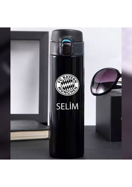 Kişiye Özel Lazer Baskılı 500ML Çelik Takım Baskılı Termos – Sızdırmaz, Vakumlu, Kilitli Kapak fiyatları