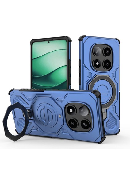 Xiaomi Redmi Note 14 Pro 5G Manyetik Telefon Kılıfı, Askeri Düşme Korumalı MagSafe Telefon Kılıfı Kapağı Xiaomi Redmi Note 14 Pro 5G (Yurt Dışından)