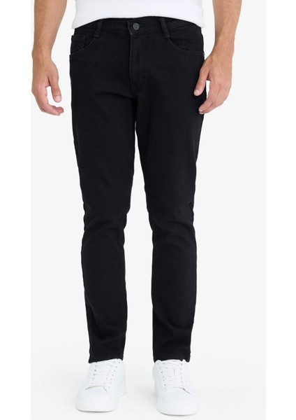 Pedro Slim Fit Dar Kalıp Normal Bel Dar Paça Jean Pantolon E1928AX25AU fırsatları