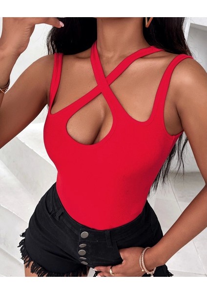 Çapraz Geçirmeli Detaylı Kadın Bluz fırsatları