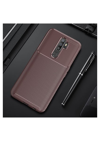 Oppo A9 2020 Uyumlu Şık Vesperia Premium Silikon Kapak