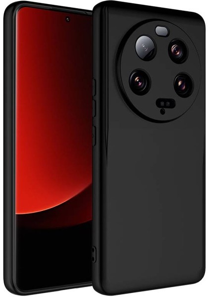 Xiaomi Mi 13 Ultra Kılıf Yumuşak Doku ve Kadife Dolgulu Clay Premium Silikon Kapak