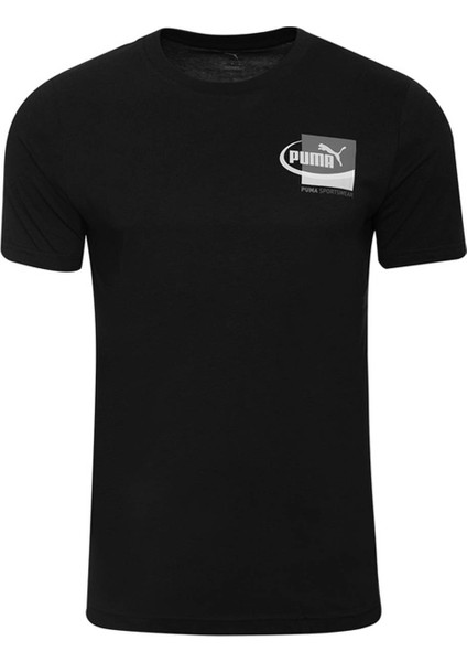Graphıc Tee Siyah Erkek T-Shirt 688034-01
