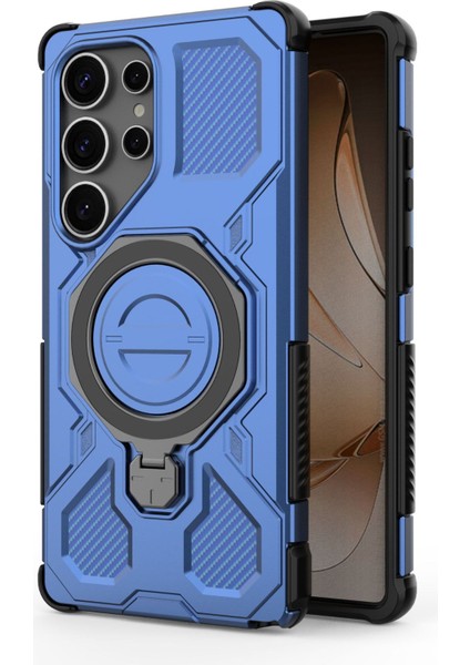 Samsung Galaxy S25 Ultra Manyetik Telefon Kılıfı, Askeri Düşme Korumalı Magsafe Telefon Kılıfı Kapağı Samsung Galaxy S25 Ultra (Yurt Dışından)