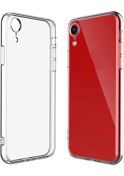Iphone Xr Tıpalı Kamera Korumalı Şeffaf Kılıf