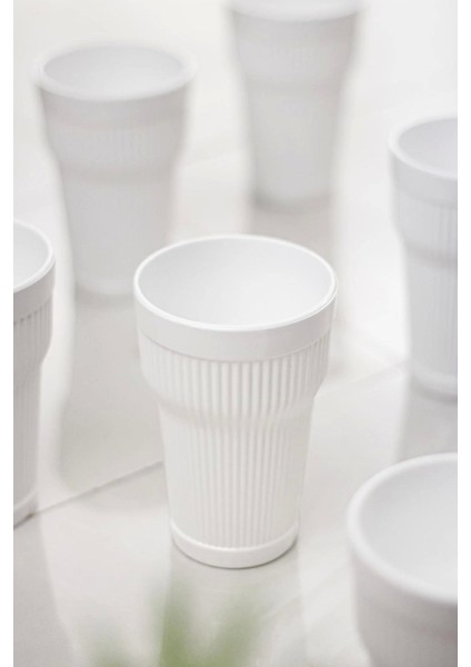 Akrilik Beyaz Tekli Uzun Bardak & Su Meşrubat Bardağı 400 ml ( Cam Değildir ) modelleri