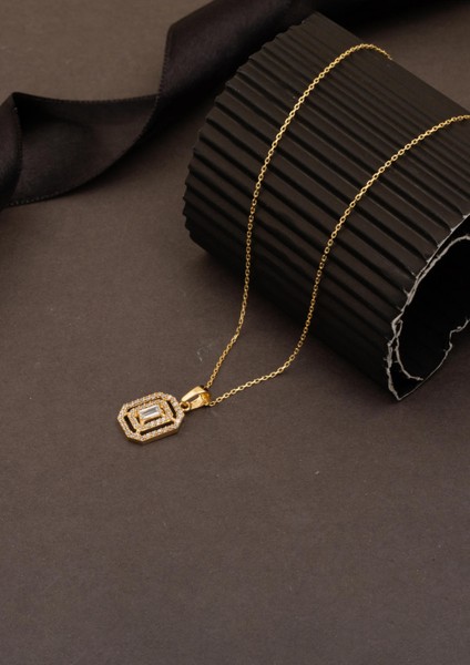 Baget Tektaşlı 14 Ayar Altın Kolye fırsatları