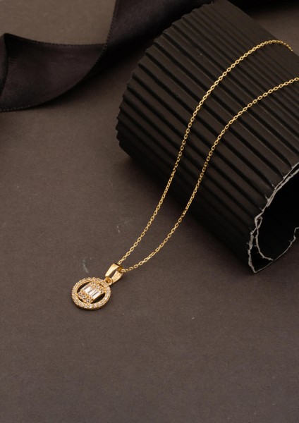 Baget Tasarım 14 Ayar Altın Kolye fırsatları