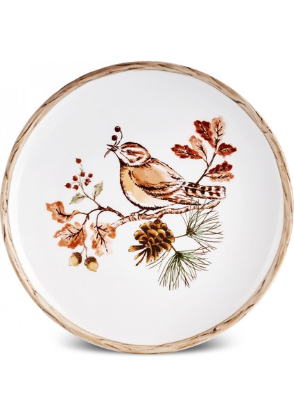 Cozy Kuş Pasta Tabağı 21 cm modelleri