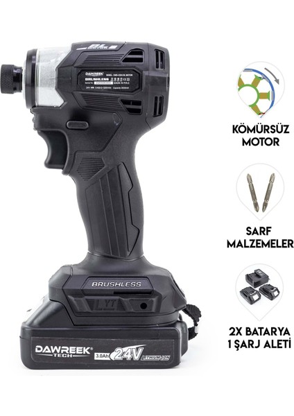 Torklu Vidalama Black – Akülü Torklu Somun Sıkma Makinesi