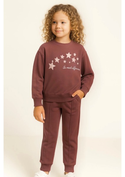 Yıldız Baskılı Kız Çocuk Takım 20452