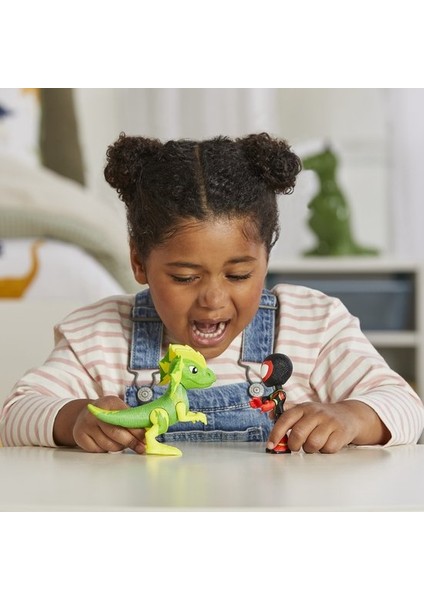 Marvel Spidey And His Amazing Friends Dino Webs Spidey & Goblin Raptor G0120 indirimleri