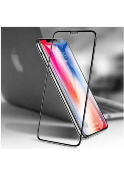 Iphone Xr 9d Komple Kaplayan Kırılmaz Ekran Koruyucu Full Cam Siyah