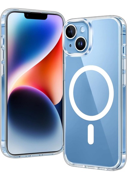 Iphone 13 Uyumlu Gerçek Magsafe Özellikli Sert Şeffaf Kılıf modelleri