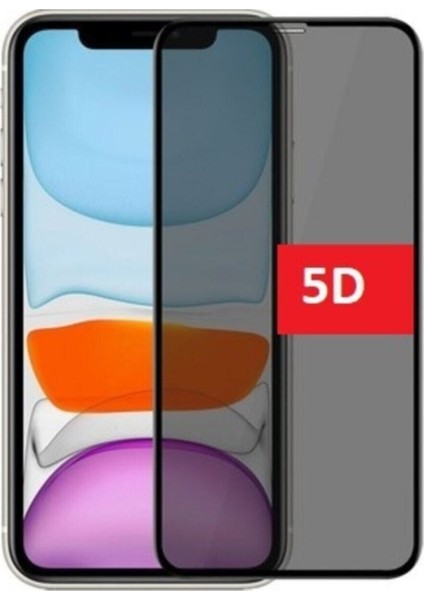 Iphone 11 Xr Uyumlu 5d Hayalet Yüksek Korumalı Cam