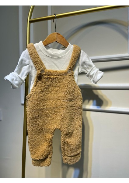 Erkek Bebek Badili Welsoft Cos Kahve Tulum