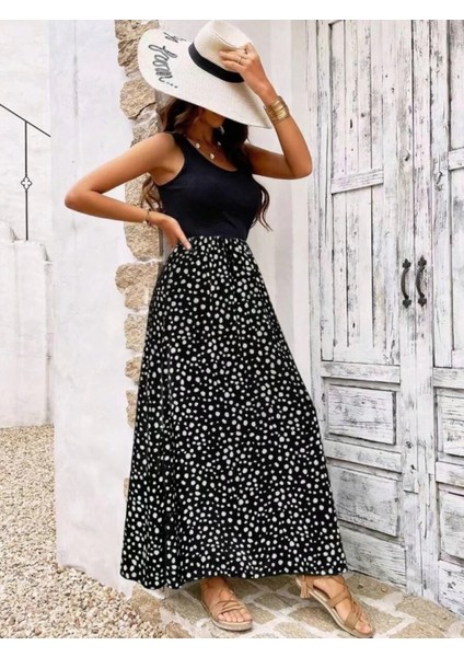 Yuvarlak Yaka Viskon Elbise fiyatları