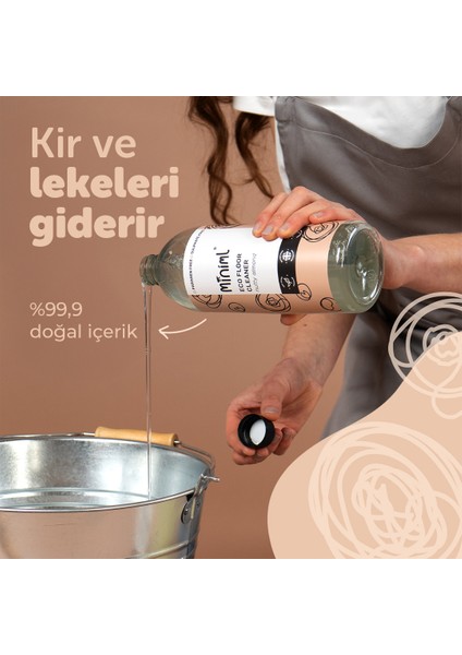 Vegan Yer Temizleyici - Badem 750 ml fiyatları