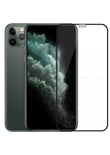 For Apple Iphone 11 Pro Max Kırılmaz Cam 5d Tam Kaplayan Temperli Ekran Koruyucu