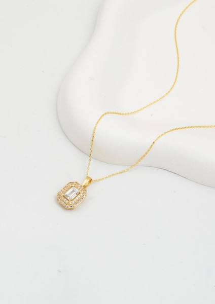 Baget Kolye 14 Ayar Altın modelleri